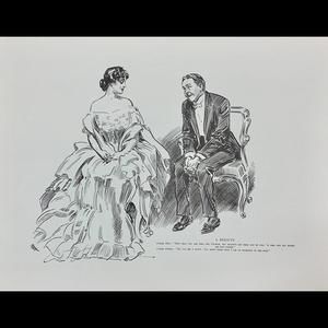 A Resolve Vtg Gibson Girls Print By Charles Dana Gibson